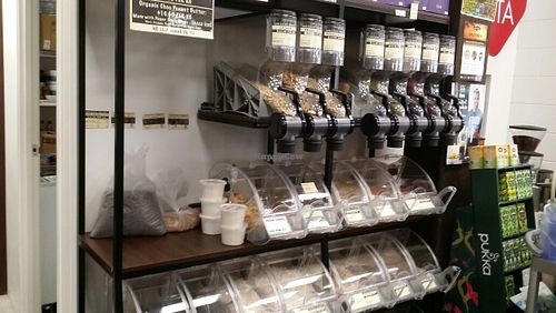 bulk goods at Newstead Organics Store & Cafe in Newstead