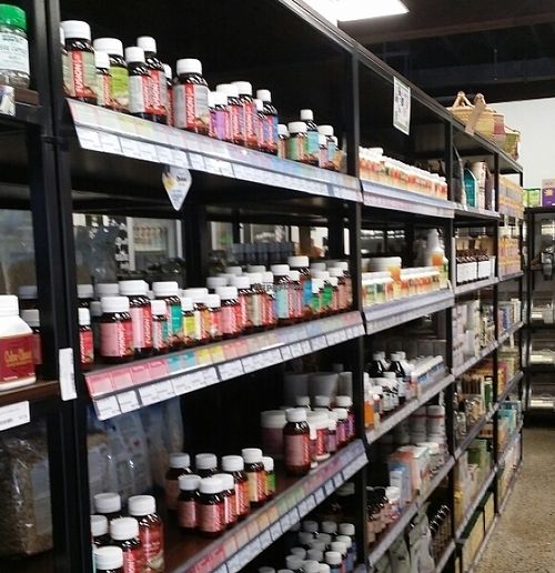 vitamins at Newstead Organics Store & Cafe in Newstead