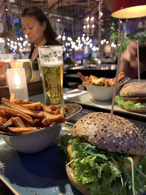 Lagune vegan burger at Peter Pane - Turnhalle in Hamburg