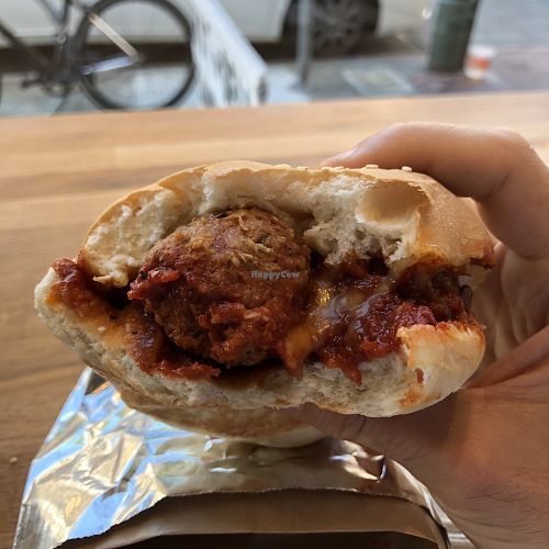 VP Meat Ball at Vegan Picnic in San Francisco