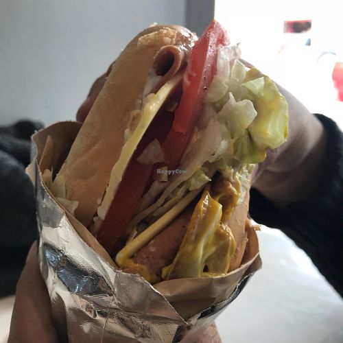 Salami Sub at Vegan Picnic in San Francisco