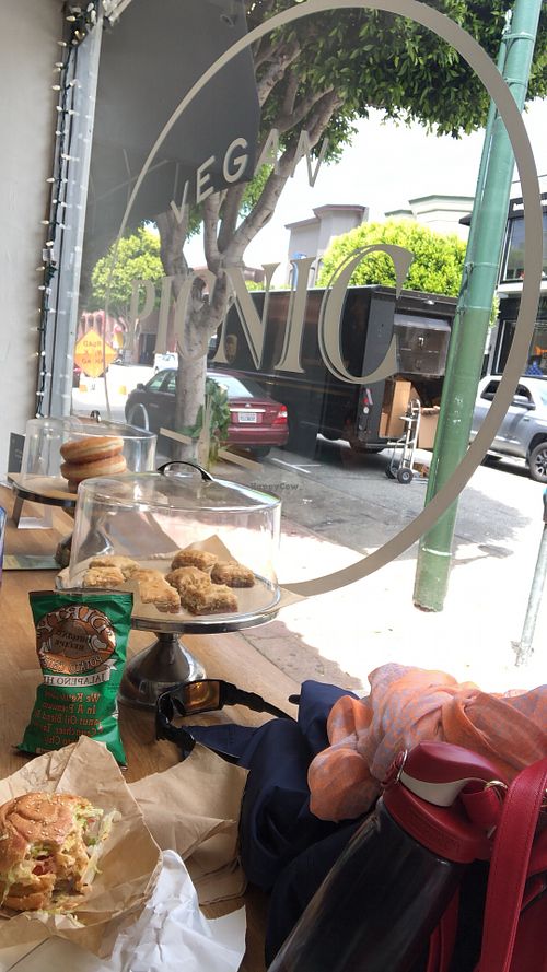 Lovely street  at Vegan Picnic in San Francisco