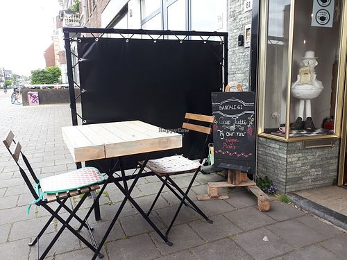 Outside at Bancale 61 in Maastricht