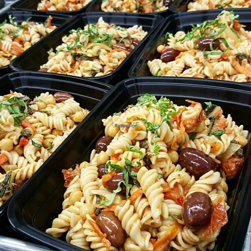 kalamata pasta  at Energy Shack Juice Bar in Scarborough