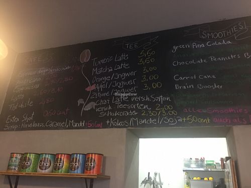 hot drinks at Be Coffee My Friend in Berlin