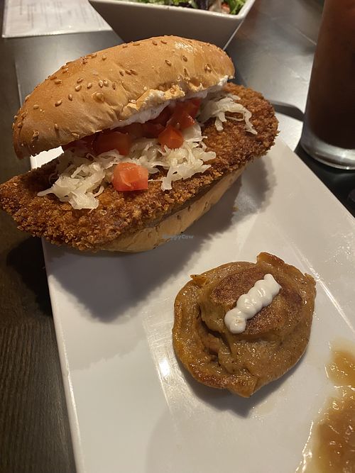 Vegan Seitan Sandwich  at Pierogi Mountain in Columbus