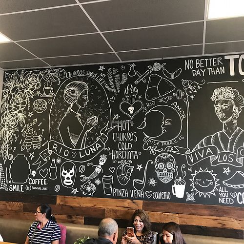 Indoor design at Horchateria - Rio Luna in Paramount