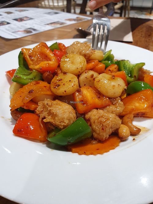 sweet and sour vegan at Yo Vegan in Phuket