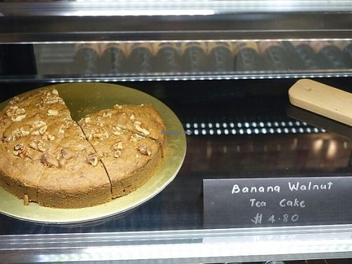 banana walnut tea cake at Real food - Far East Square in Central Singapore