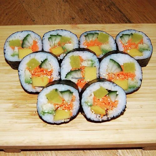 Vegan Futomaki  at Sakura in Paris