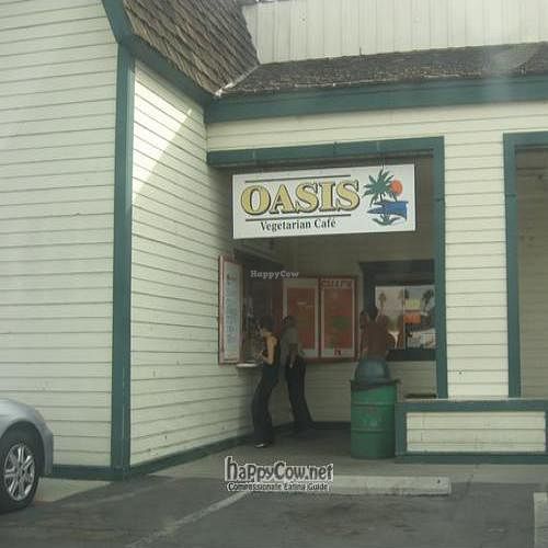 Outside View at Oasis Vegetarian Cafe in Riverside