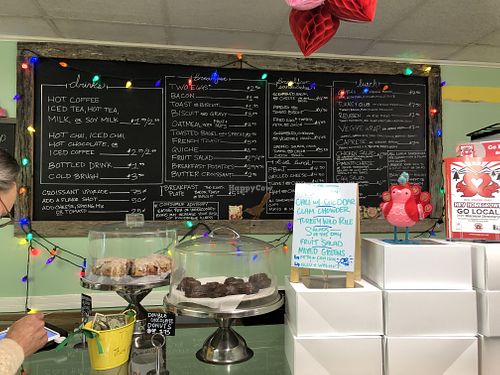 Here’s the menu at Mockingbird Cafe & Bakery in Christiansburg