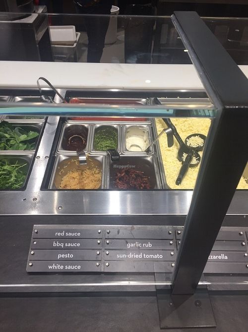 Toppings  at Mod Pizza - Cardigan Fields in Leeds