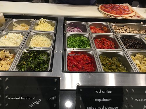 Veggies  at Mod Pizza in Gateshead