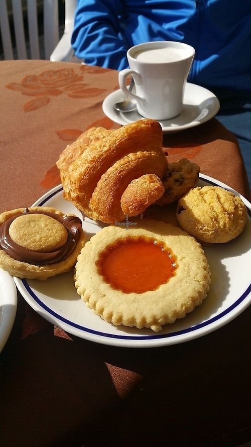 Our breakfast  at Pasticceria Da Angelo in Selvazzano Dentro