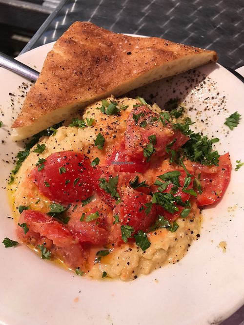 hummus at Cafe Miranda in Rockland