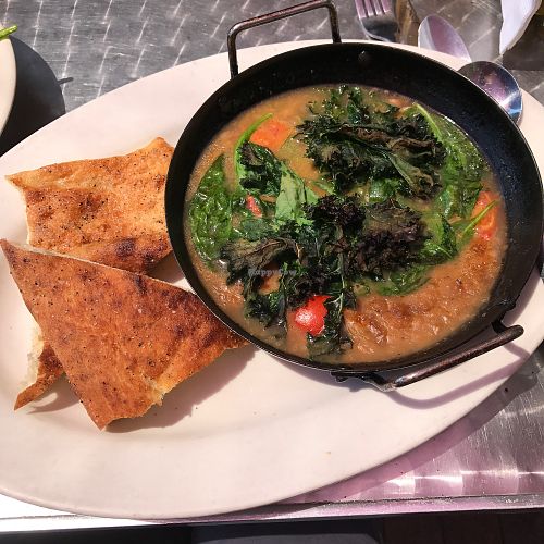 white bean soup at Cafe Miranda in Rockland