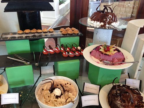 More desserts at The Poya Day Vegan Buffet in Mount Lavinia