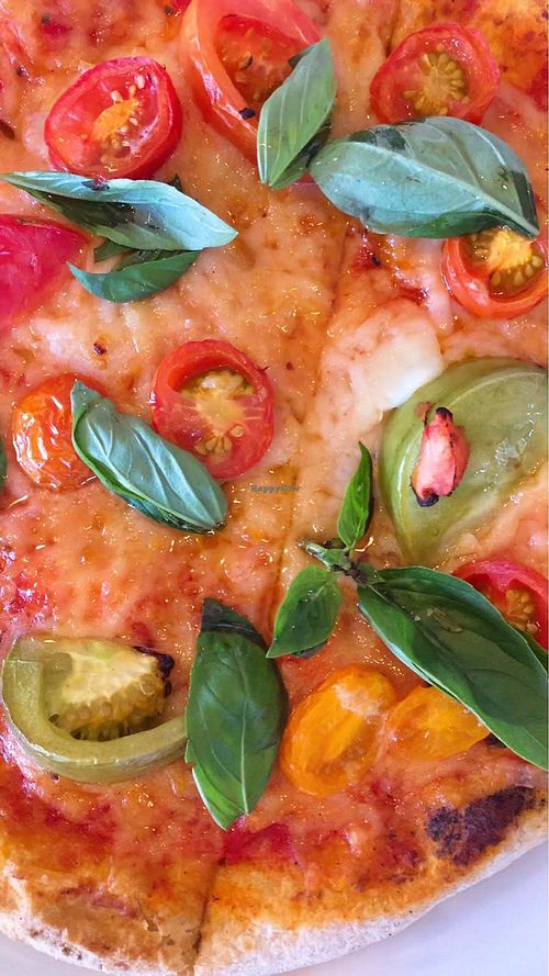 Margherita Pizza at Assaggini in Mornington