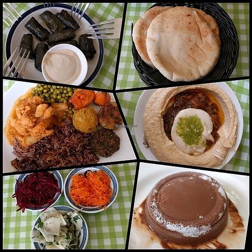 Vegan four course meal at Galbi - Anat's Place in Tel Aviv