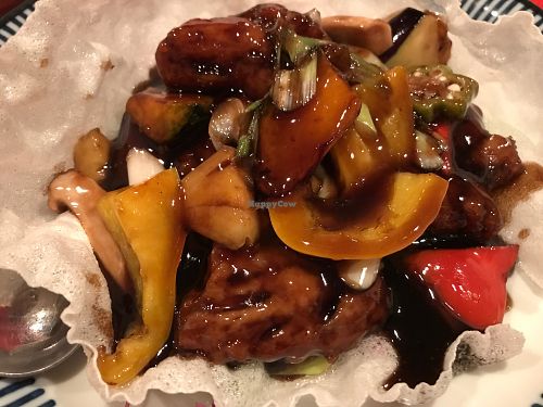 Vegetable fried at Saizencyuka anzu in Nagoya