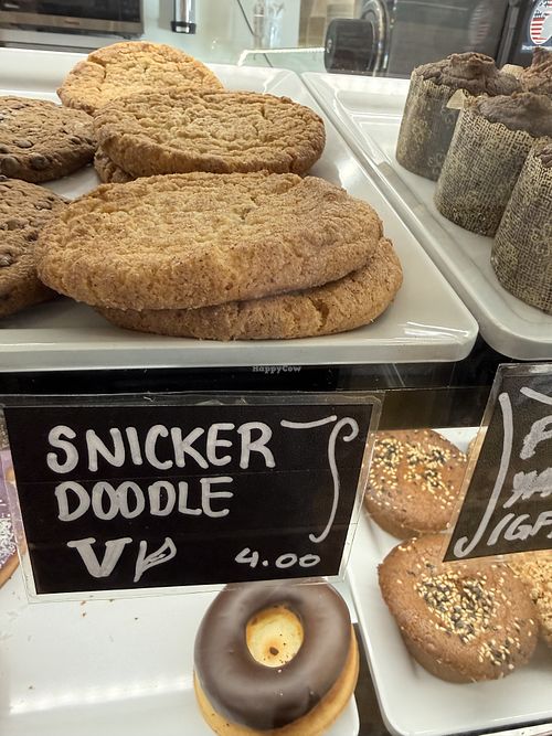 Vegan cookie  at Kaleidoscope Coffee  in Point Richmond