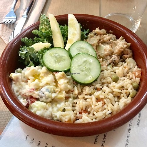 Buddha Bowl (Spanish style)  at Taberna La Buganvilla in Algeciras