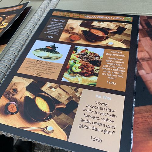 Menu at Naomi Restaurant & Bar in Bergen