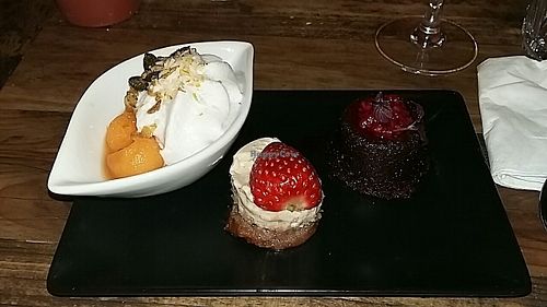 Desserts selection at Hope in Paris