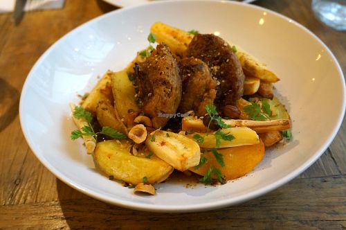 Escalope marinée (fall menu 2017) at Hope in Paris