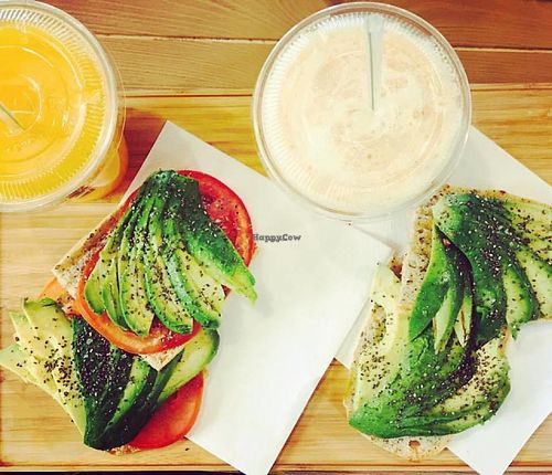 Avocado toast (with a good amount of avocado :) )
(Photo: Simple's Facebook-page) at Simple - Smart Food Bar in Mallorca