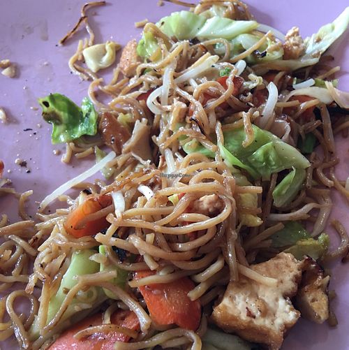 lo mein with tofu  at House of Noodles in Kapaa