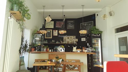 Inside at Cafe Pow in Freiburg