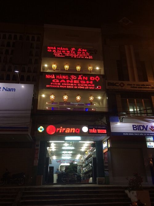 Back entrance  at Ganesh Indian Cuisine in Da Lat