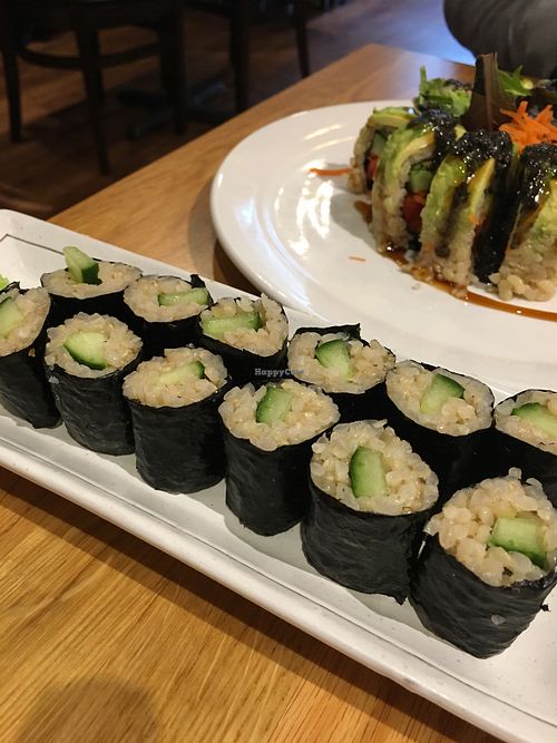 Cucumber rolls at Shizenya - Downtown in Vancouver
