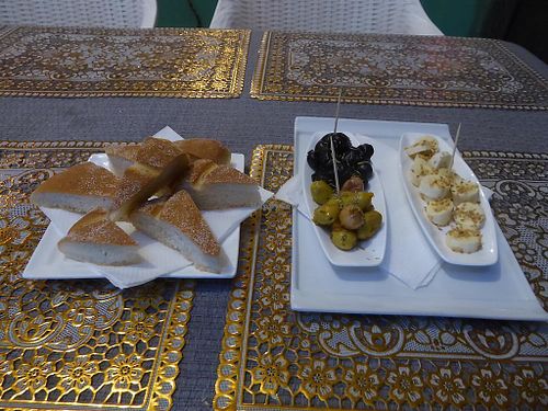 Vorspeisen at Le Corail Vegan Food in Essaouira