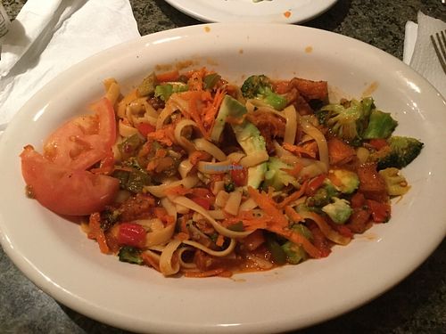 Rasta Pasta at Sipho's Restaurant and Cafe in Chico