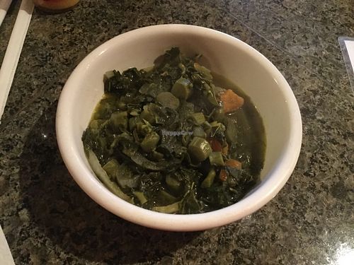 Callaloo at Sipho's Restaurant and Cafe in Chico