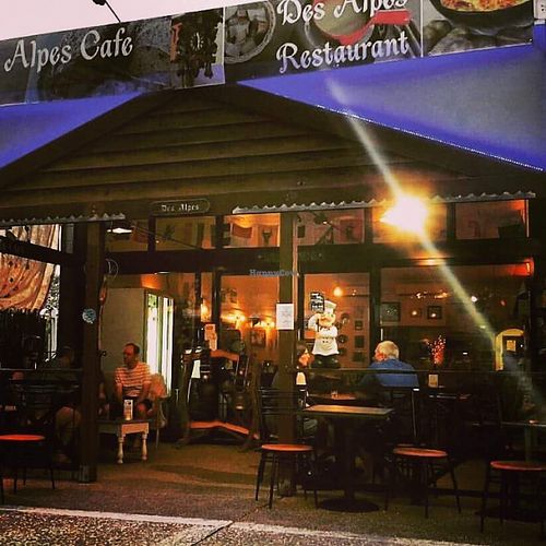 atmosphere  at Des Alpes in Brisbane
