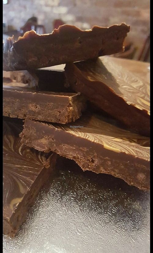 Vegan peanut butter bites  at Just Desserts & Coffee  in Hull