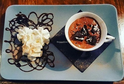 Vegan oreo mousse  at Just Desserts & Coffee  in Hull