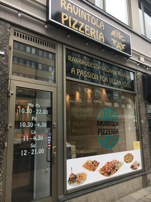 "A passion for vegan food" at Tikitak in Turku