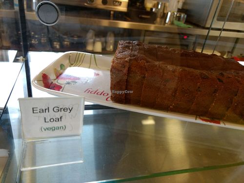 more vegan cake at RSPB Loch Leven Cafe in Kinross