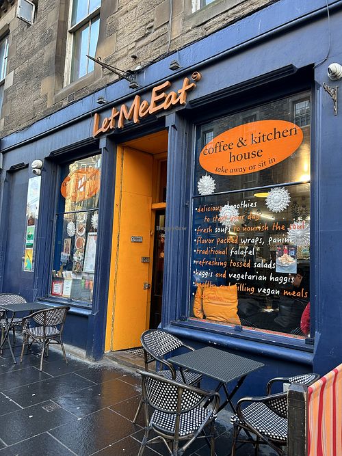 Exterior   at Let Me Eat Too in Edinburgh