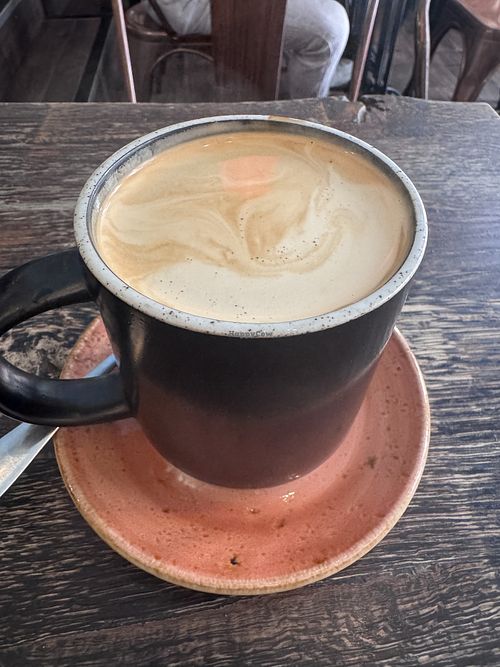 Coffe e  at Let Me Eat Too in Edinburgh