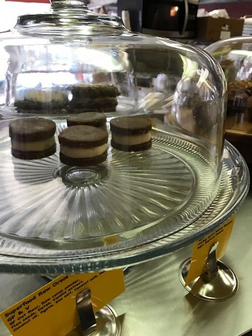 Raw oreos  at Skinny Buddha Organic Food & Fitness in Mt Kisco
