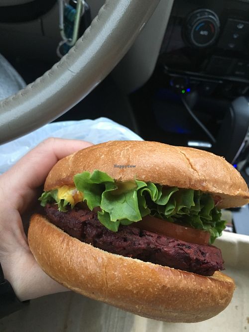 Bomb Beety Burger!! at Plantwiches - Food Truck in Portland