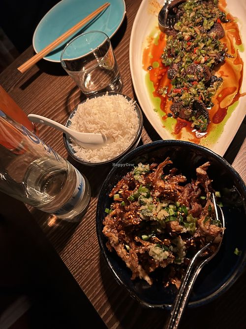 Shredded Oyster Mushrooms   at The Hutong Club in Munich