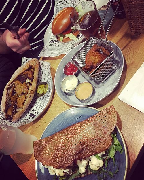 Beyond burger, schawarma and cauliflower Crêpes  at Goodness in Tel Aviv