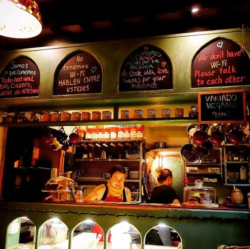 kitchen at Chilimosa  at Chilimosa in Tarifa